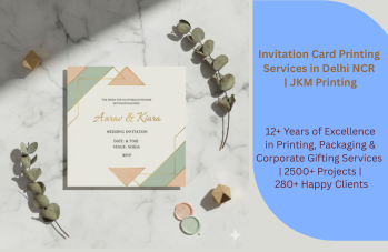 Contemporary Wedding Cards Noida