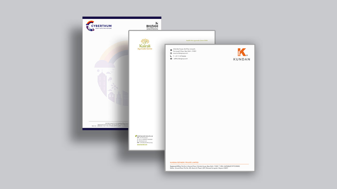 Professional Letterhead Printing Services in Noida