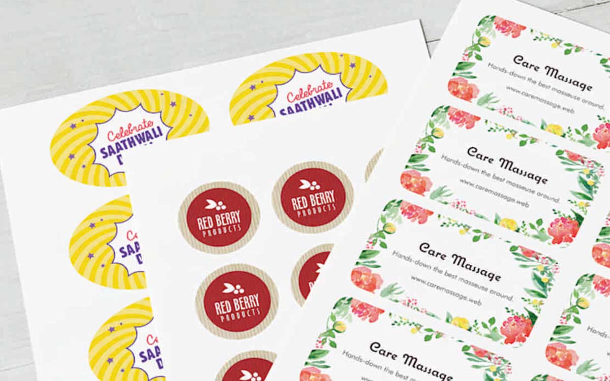 Promotional Sticker Printing Services in Gurgaon
