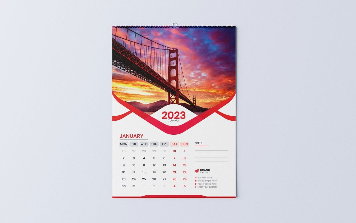 Wall Calendar Printing Services