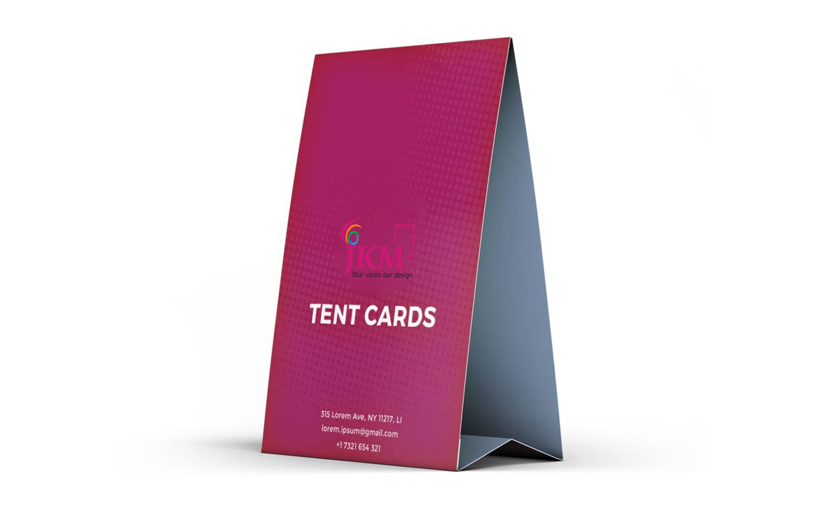 Tent Card Printing for Corporate Events in Noida